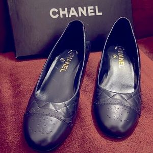 Brand new Chanel Shoes Navy Blue size 37